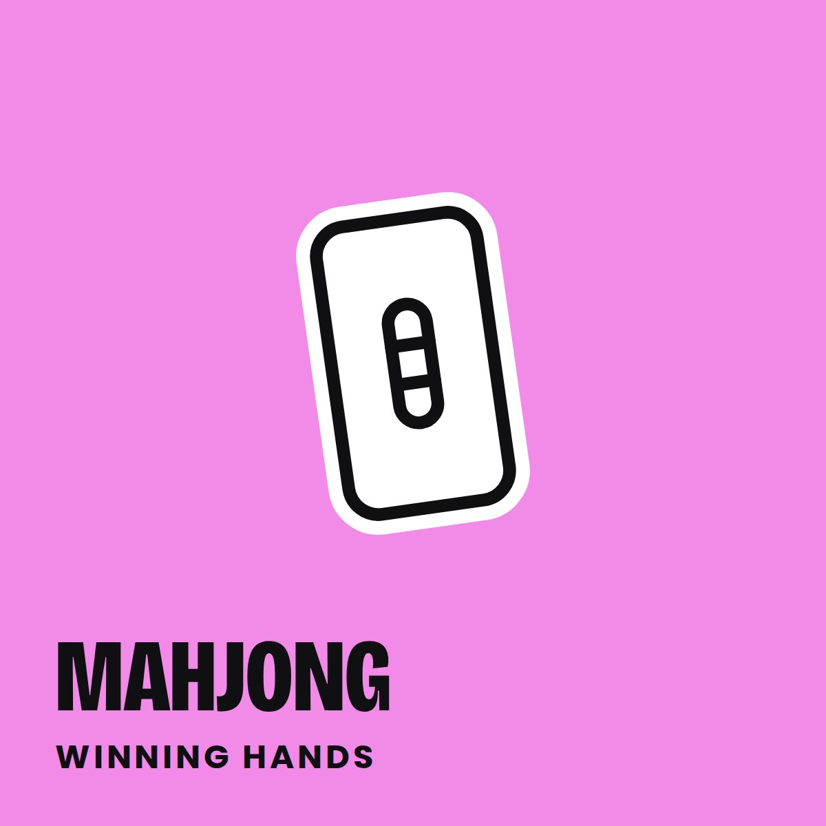 Mahjong nail stickers