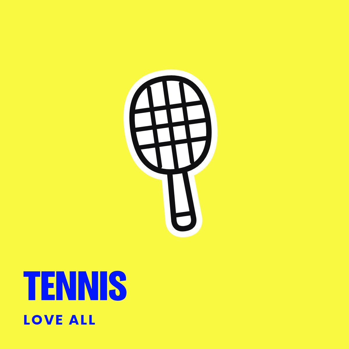 Tennis nail stickers