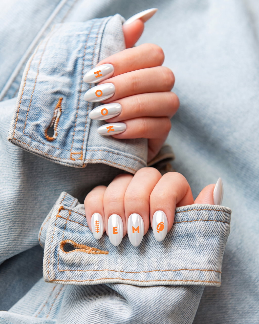 University of Texas Nail Art Stickers