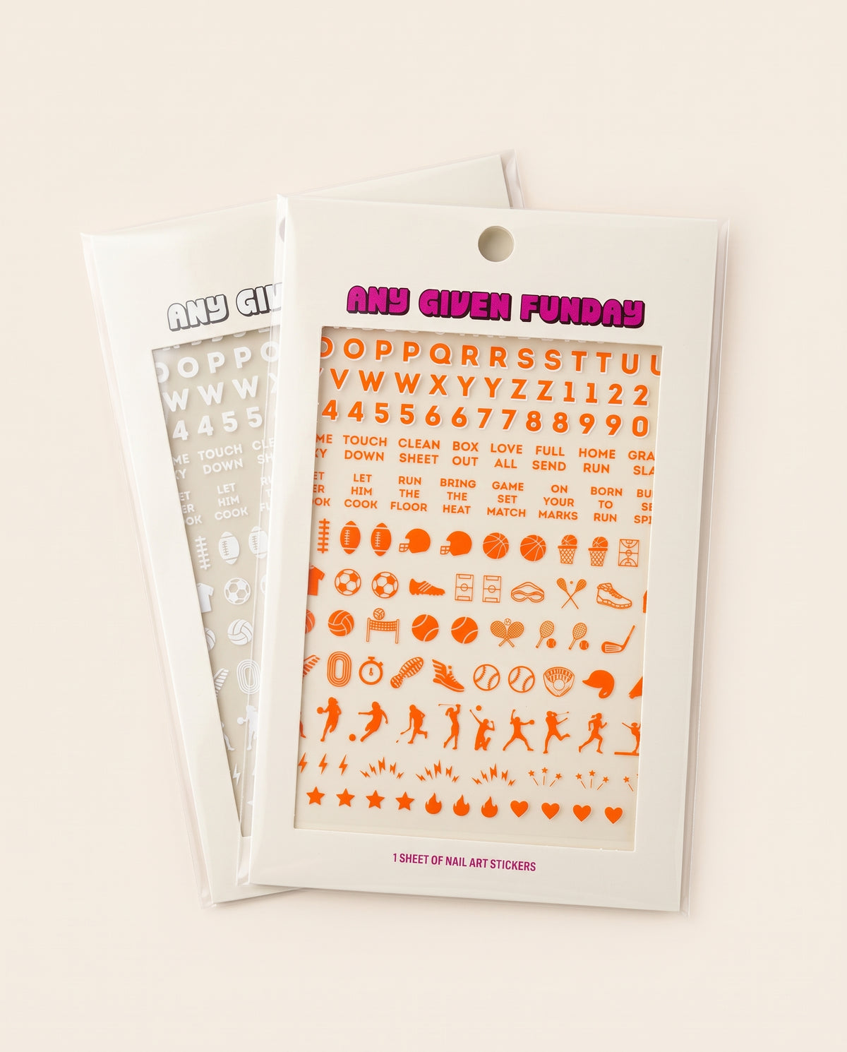 University of Texas Nail Art Stickers