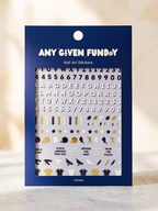 Baltimore Football Nail Art Stickers