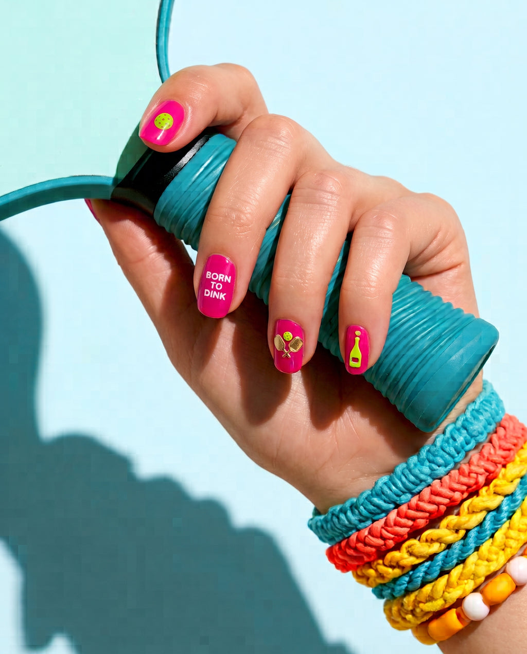 Pickleball Nail Art Stickers